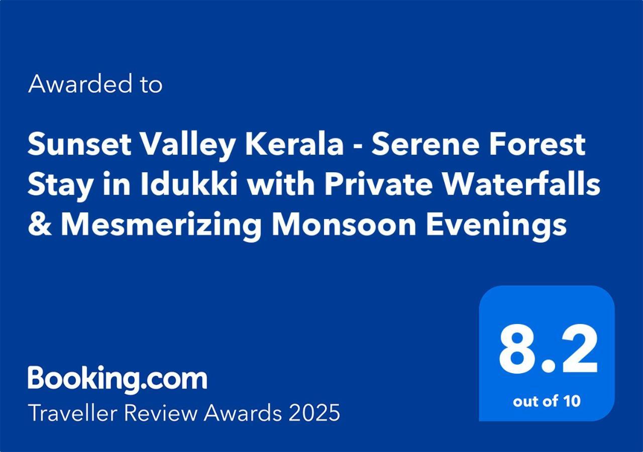 Pīrmed Sunset Valley Kerala Pool Resort - Serene Natural Forest Cottage Stay In Idukki With Sunrise & Sunset Panoramas, Natural Streams & Tranquil Summer Evenings מראה חיצוני תמונה